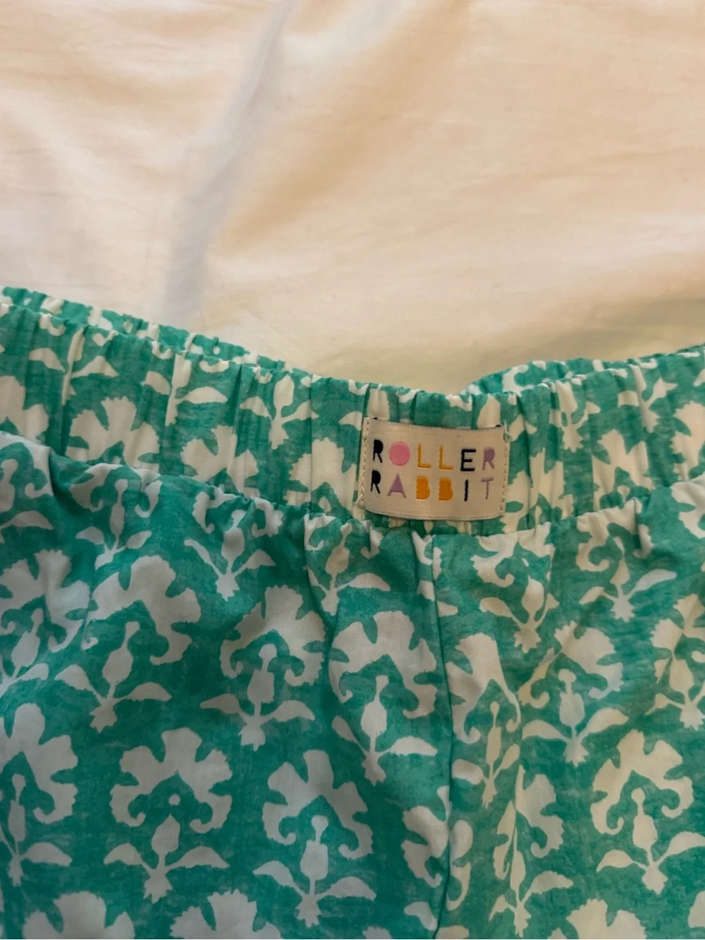 Roller Rabbit x Target Teal Floral Print Women's Shorts